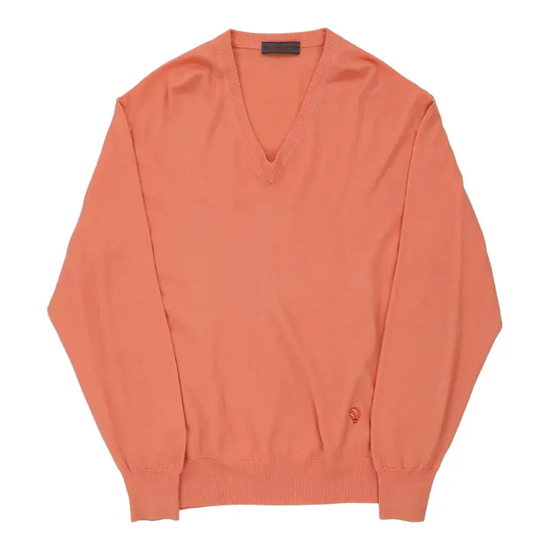 Cacharel Jumper - 2XL Orange Wool | Size: xx-large