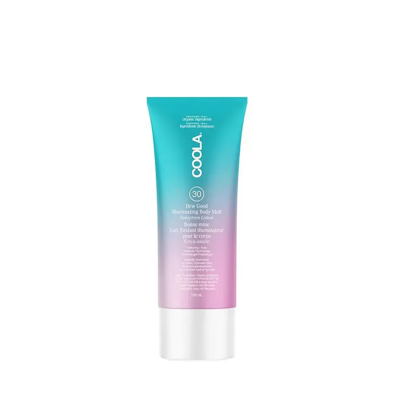 Coola Dew Good Melt illuminating body lotion SPF30