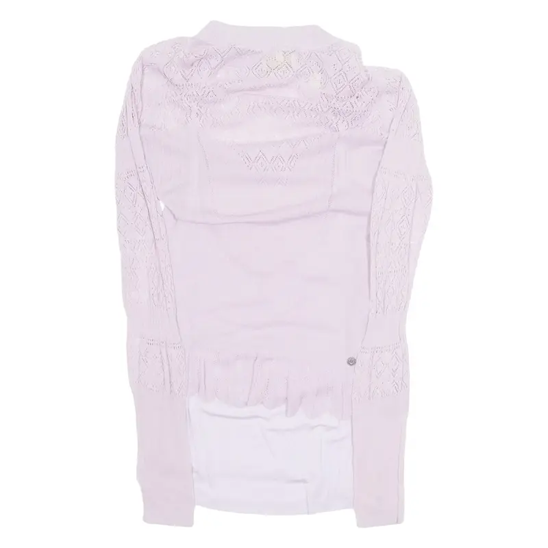 TED BAKER Womens Top Purple Long Sleeve S