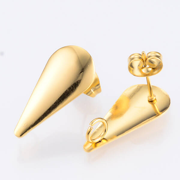 304 Stainless Steel Stud Earring Findings