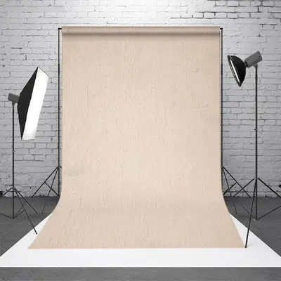 Beige Wrinkle Abstract Texture Portrait Backdrop - Aperturee