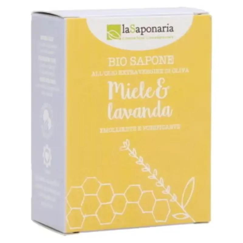 La saponaria Honey & Lavender Soap 100 g