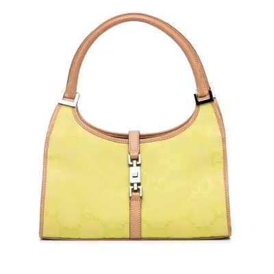 Pre-owned GUCCI Canvas Shoulder Bags GG Jackie Bardot