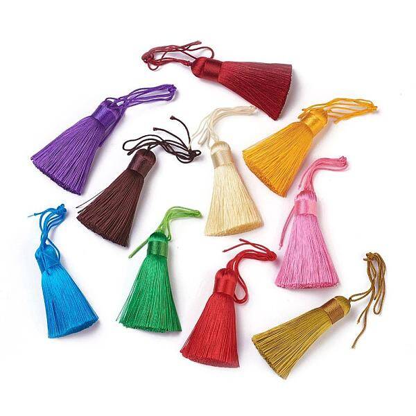Polyester Tassel Big Pendants