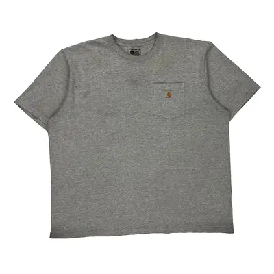 Loose Fit Carhartt T-Shirt - 2XL Grey Cotton