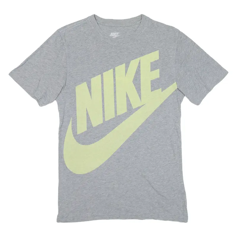 NIKE Mens T-Shirt Grey S