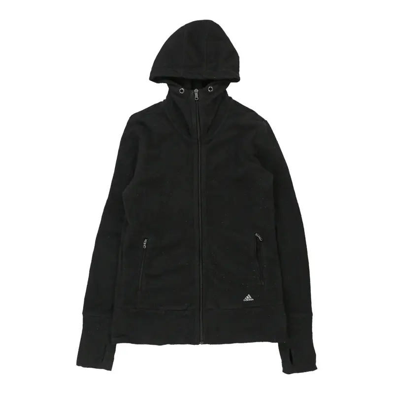 Age 12-14 Adidas Fleece - Medium Black Polyester