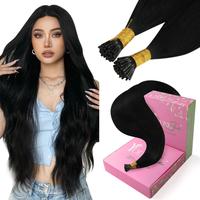 YoungSee I Tip Hair Extensions Straight Hair Extensions for Women Itip to Add Length 100% Real Human Hair dealsforyoudays
