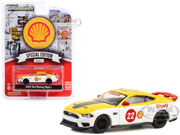 2022 Ford Mustang Mach 1 22 Yellow and White \