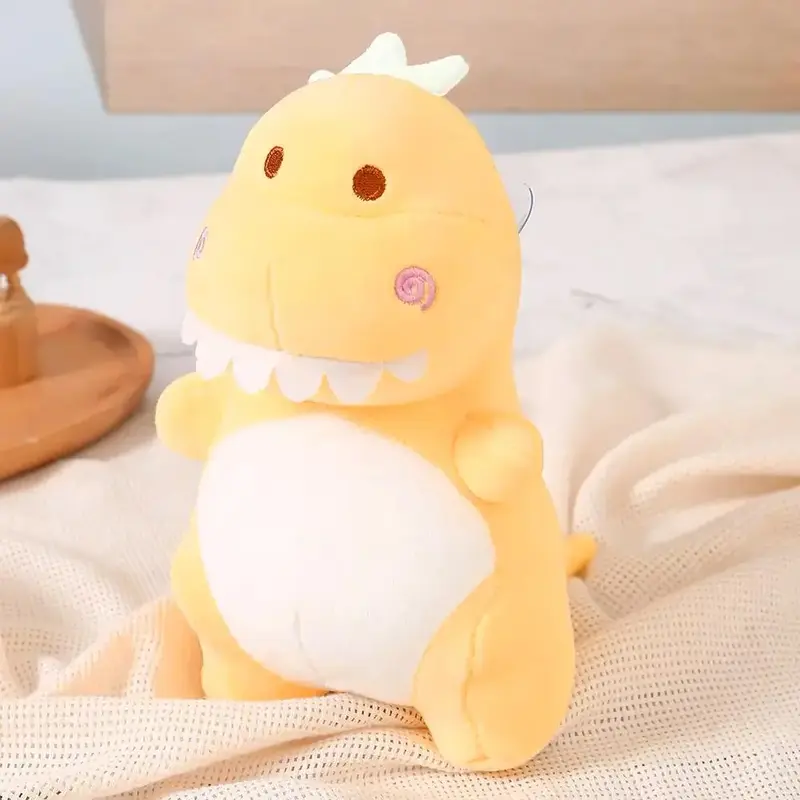 Cartoon Dinosaur Design Pet Plush Toy, 1 Count Pet Chew Toy, Pet Interactive Toy For Dogs