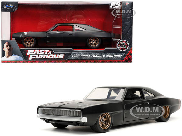Doms 1968 Dodge Charger Widebody Matt Black \