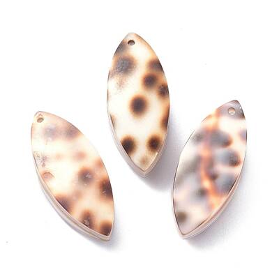 Tiger Cowrie Shell Pendant