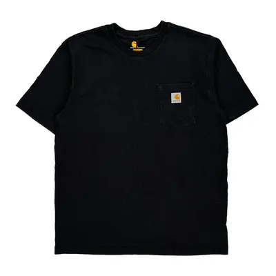 Carhartt T-Shirt - Large Black Cotton