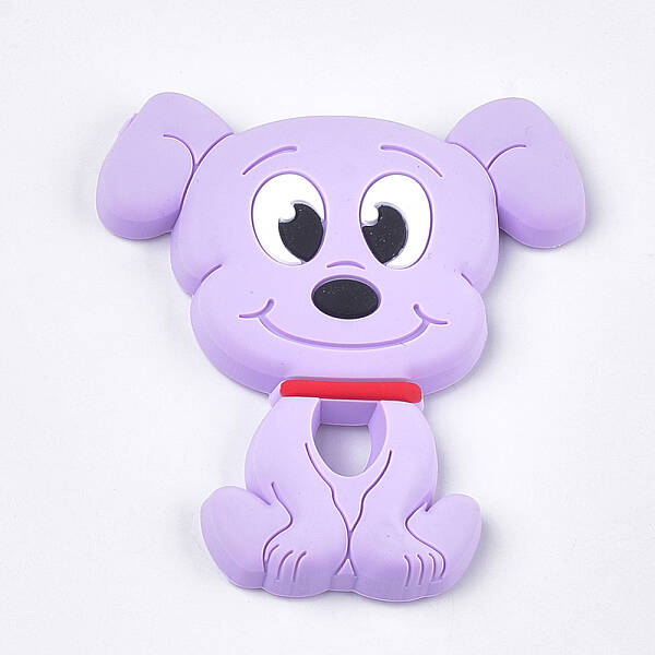 Food Grade Eco-Friendly Silicone Puppy Beads
