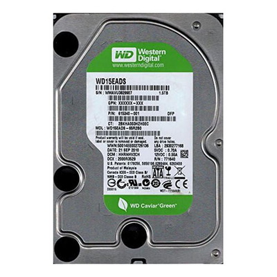 615340-001 HP 1.5TB 3Gb/s SATA 5400 3.5-inch Hard Drive