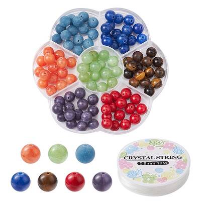 DIY Gemstone Bracelet Making Kit