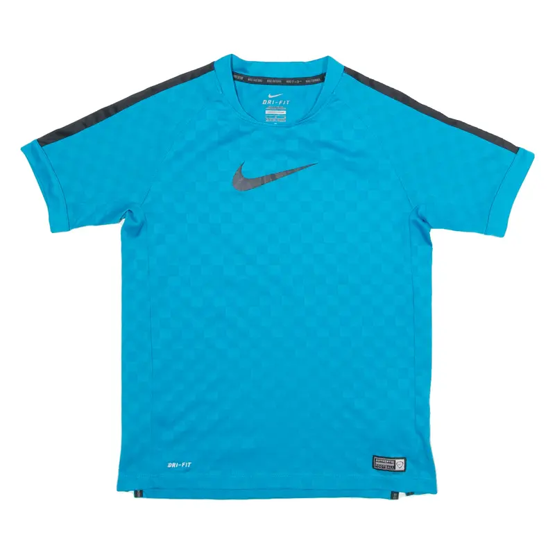 NIKE Dri Fit Mens T-Shirt Blue M