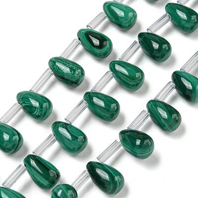Natural Malachlite Beads Strands