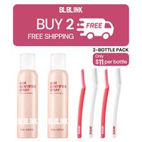 Facial Hair Removal Spray Set with Razor, Cooling & Soothing Skincare with Fine Italian Rice Starch Mist, Includes 2 free Raz...
