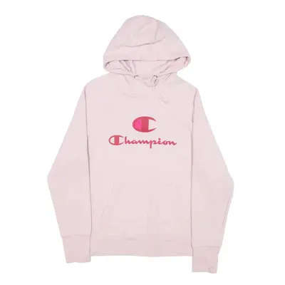 CHAMPION Hoodie Pink Pullover Womens M