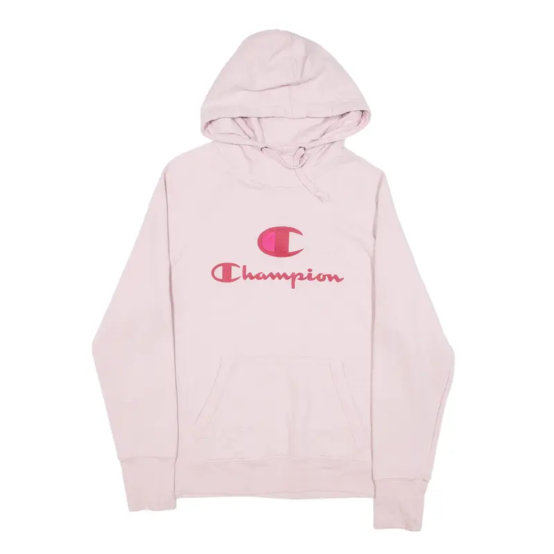 CHAMPION Hoodie Pink Pullover Womens M