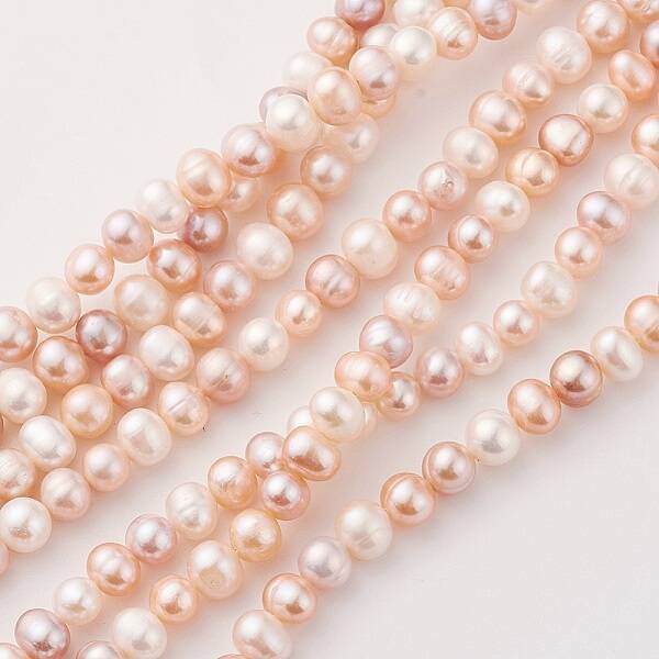 Natural Cultured Freshwater Pearl Beads Strands