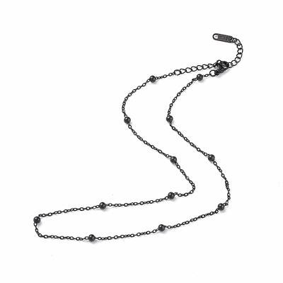 304 Stainless Steel Satellite Chain Necklace for Men Women