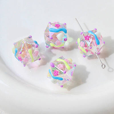 Transparent Acrylic Beads