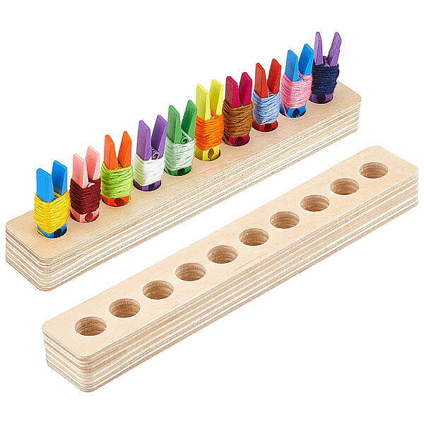 Wood Clip Floss Holder