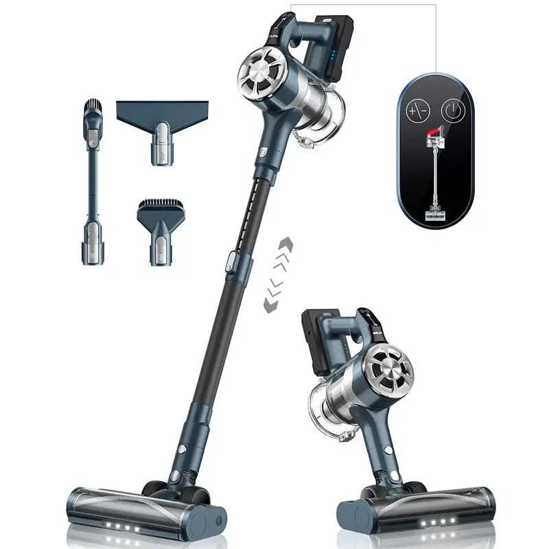 Belife S11 Cordless Vacuum Cleaner, Stick Vacuum Cleaners for Home Carpet Hardwood Floor, Household Wireless Vacuum for Pet H...
