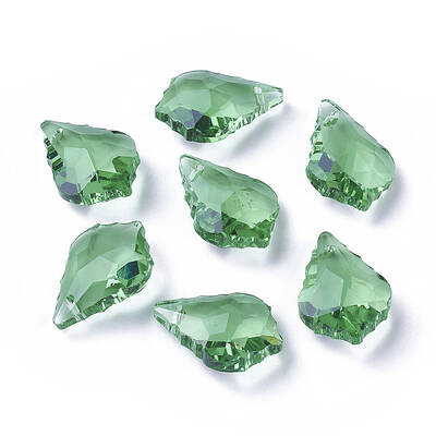 Faceted Glass Pendants