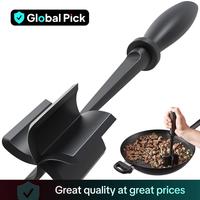 Handheld Meat Chopper, Non-stick Meat Mincer, Manual Hamburger Meat Masher, Kitchen Meat Utensils, Chicken Shredder Tool, Kit...