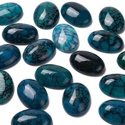 Natural Dragon Veins Cabochons