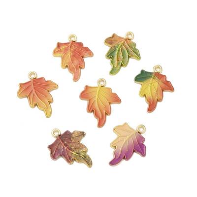 Alloy Printed Pendants
