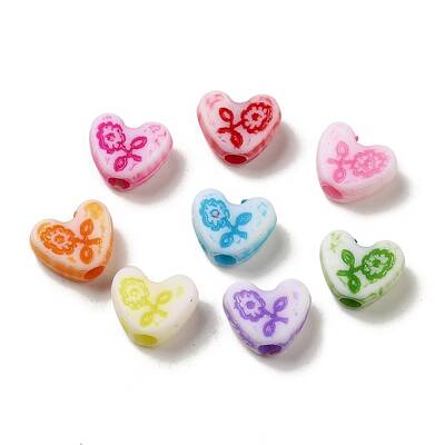 Opaque Acrylic Beads