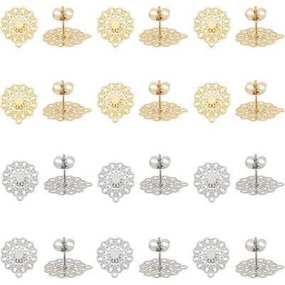 304 Stainless Steel Stud Earring Findings