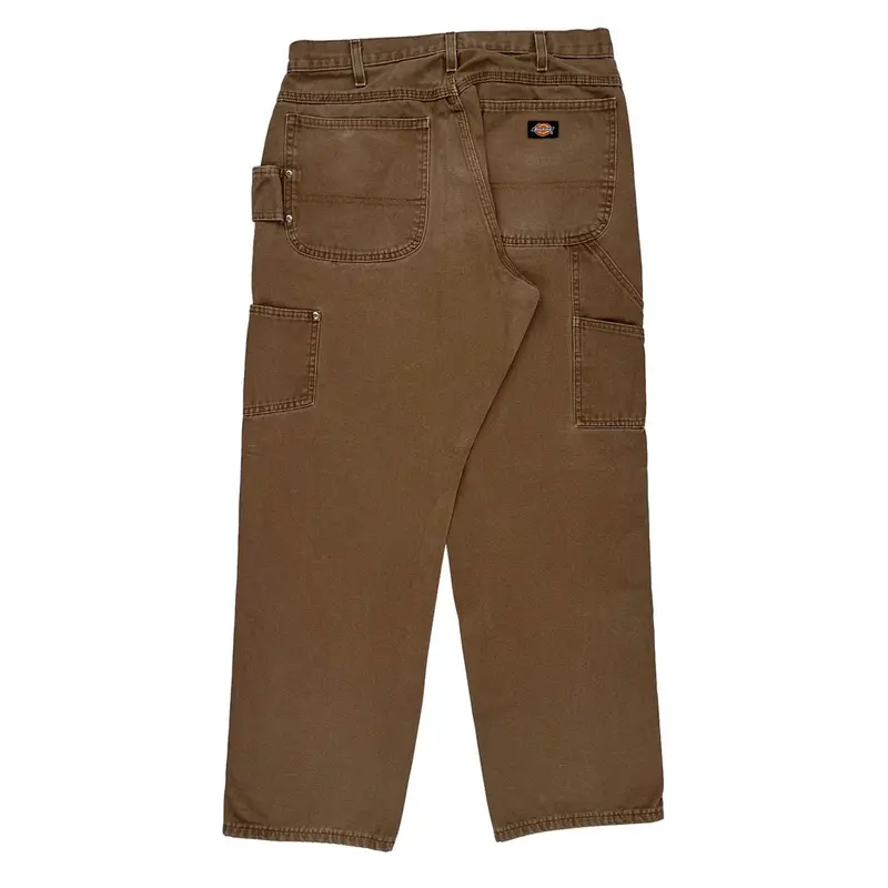 Dickies Carpenter Trousers - 34W 30L Brown Cotton | Size: 34″ waist