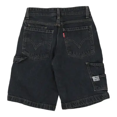 Age 10 Levis Carpenter Shorts - 24W 10L Dark Wash Cotton