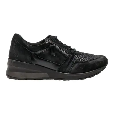 WALDLAUFER Sneaker Trainers Black Synthetic Womens UK 5.5