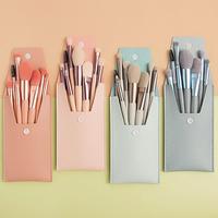 Makeup Brush Set with Storage Case, 8 Counts/set Multifunctional Makeup Brush with Soft Bristles, Professional Makeup Tools f...