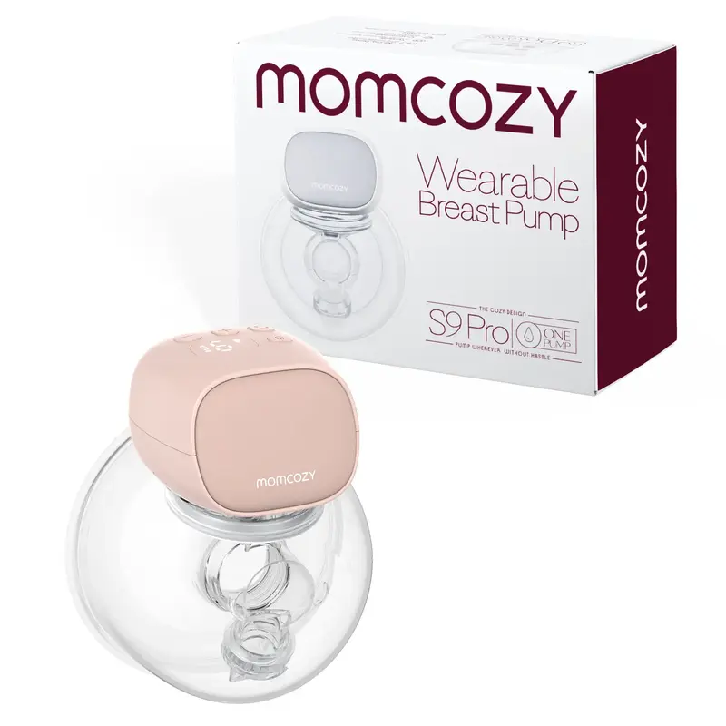 Momcozy S9 Pro Breast Pump, Upgraded Wearable Breast Pump, Hands-free Design, with LED Display, Dual-head Electric Portable B...