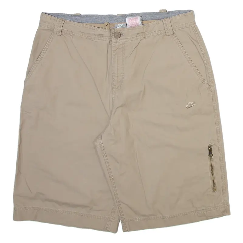 NIKE Mens Casual Shorts Beige M W34