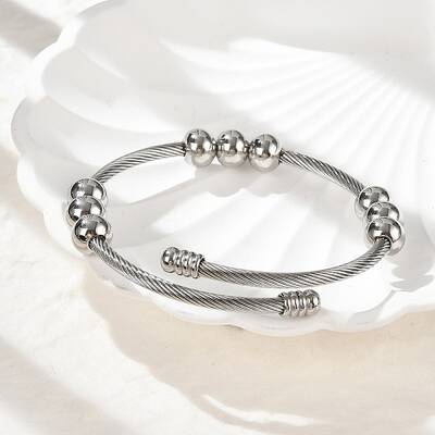 304 Stainless Steel Cuff Bangles for Women