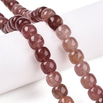Natural Strawberry Quartz Beads Strands