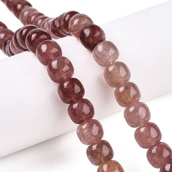 Natural Strawberry Quartz Beads Strands
