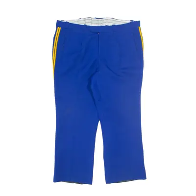 UNIFORMENFABRIK AG Suisse Workwear Uniform Trousers Blue Regular Wide-Leg Mens W40 L26