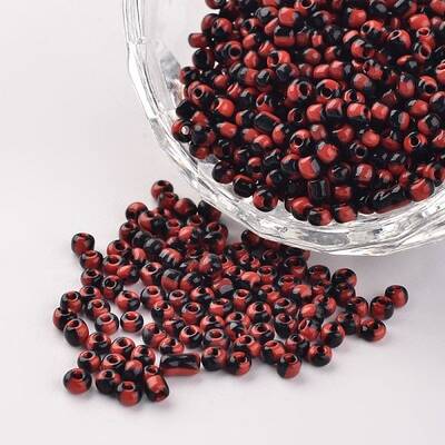 8/0 Opaque Colours Seep Glass Beads