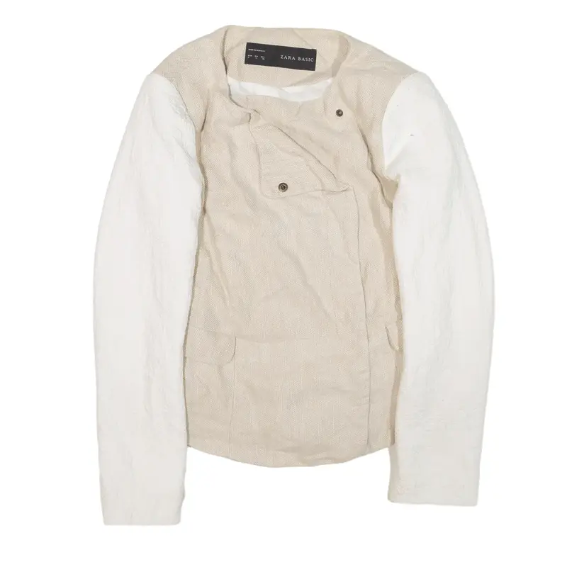 ZARA Jacket Beige Womens S