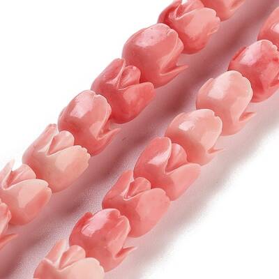 Synthetic Shell Beads Strands