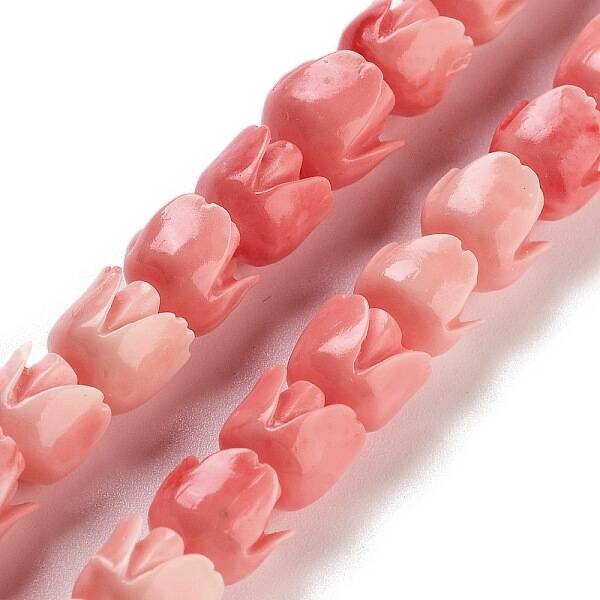 Synthetic Shell Beads Strands